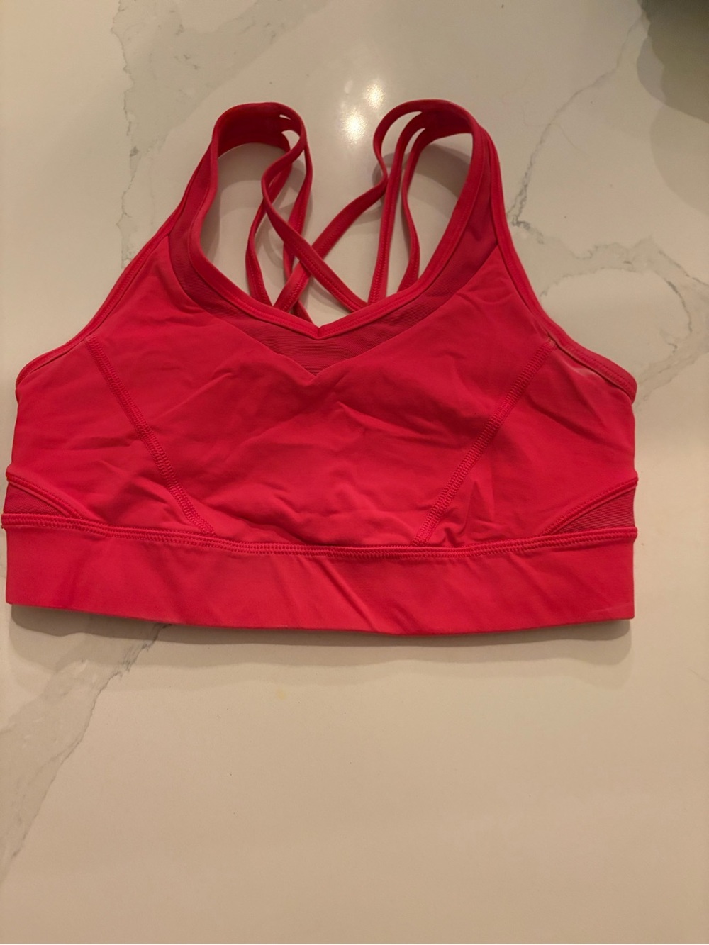 lululemon athletica Strappy Sports Bra - Bright Pink